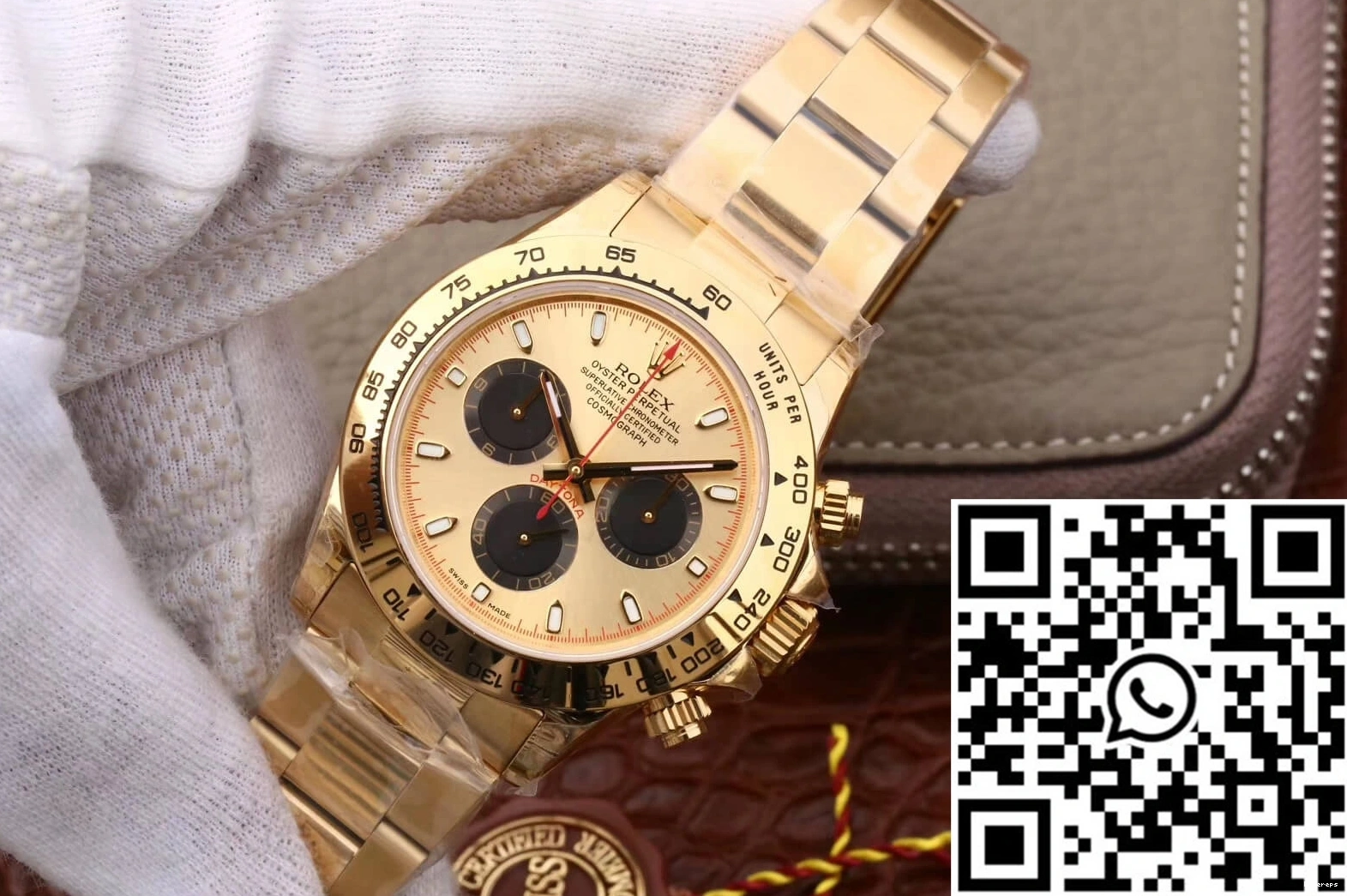 Dial 116508 Gold Factory Yellow Daytona Cosmograph Rolex JH 0418